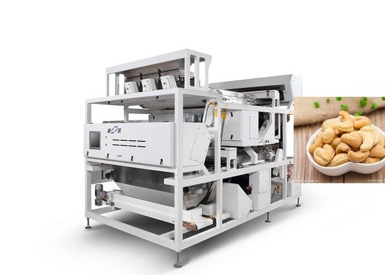 Classificador da cor da correia da recuperação do auto da válvula de solenoide 1600HZ para porcas de caju
