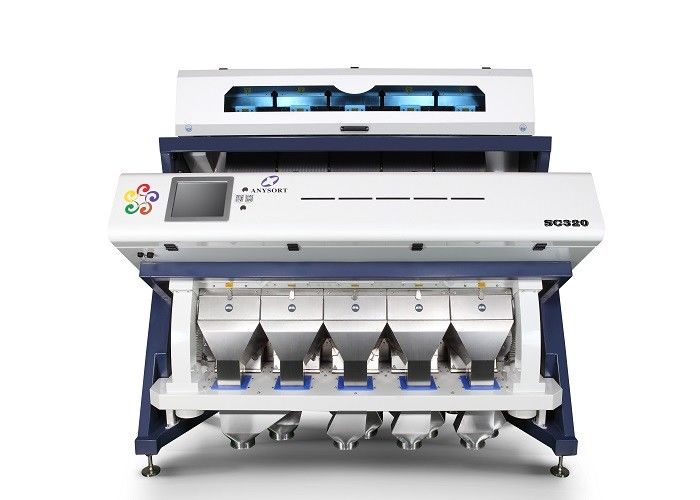 Máquina pegajosa do classificador da cor do arroz SC320 do painço 3-15t/h inteligente de Anysort com de alta tecnologia