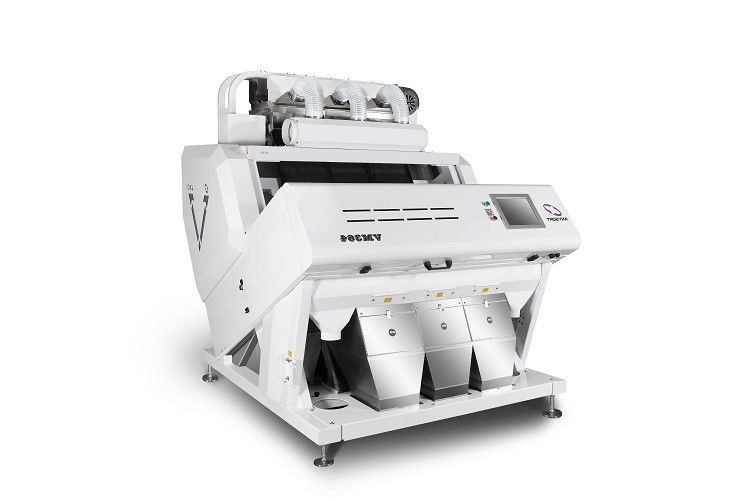 Máquina automática do classificador da cor do feijão com a válvula de solenoide de alta frequência